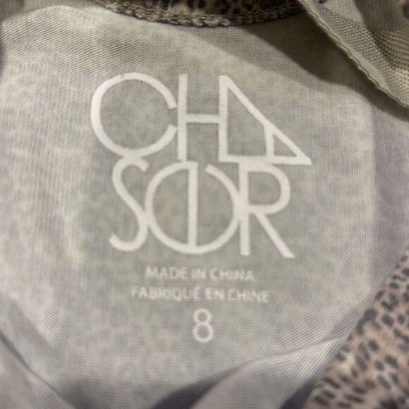 Chaser Girls Leopard Print Lightweight Sweatshirt - Picture 4 of 5